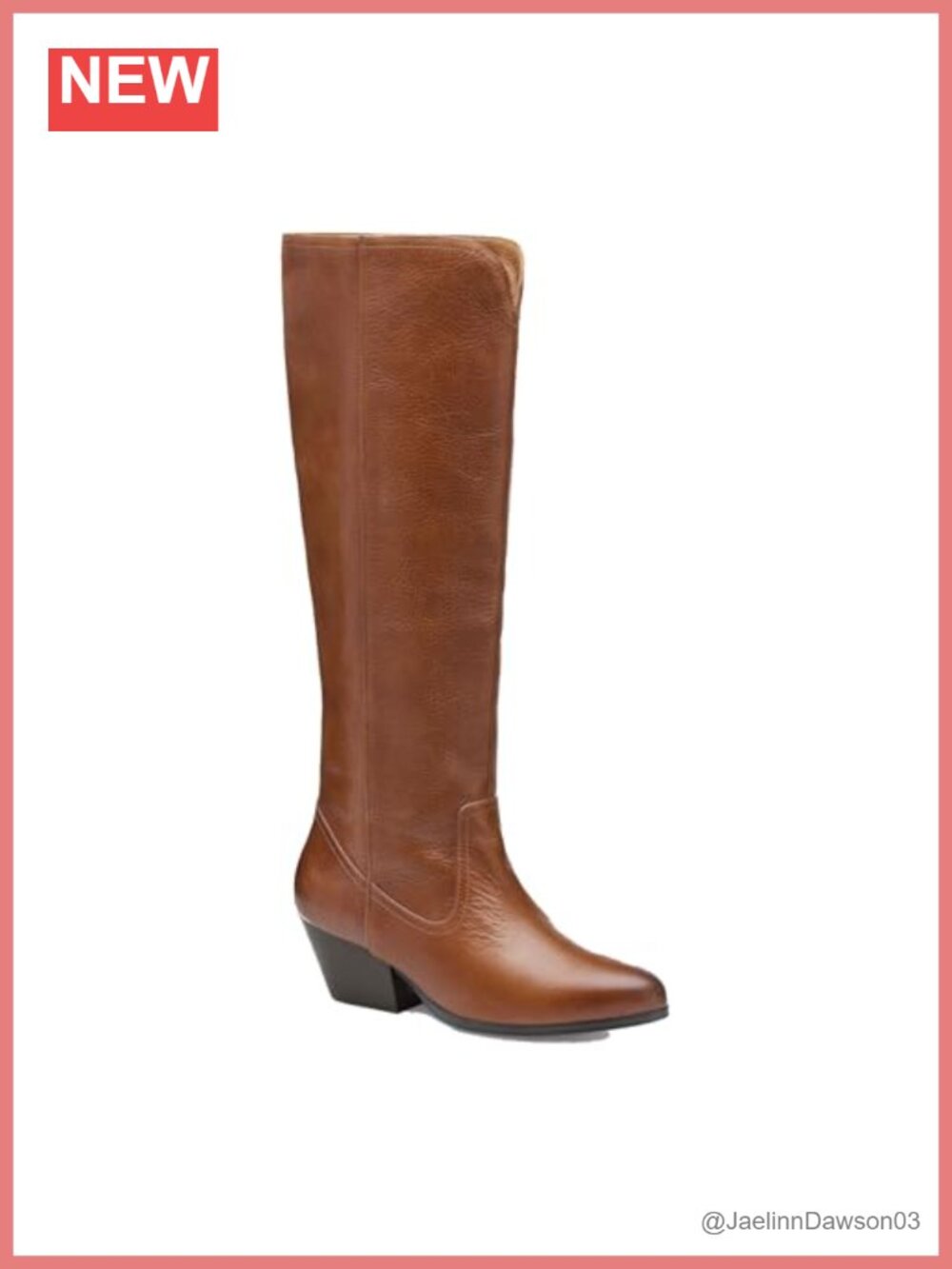 Johnston Murphy Tristen Tall Boot Leather Memory Foam Almond Toe Zip